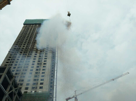 蘇家村舊城改建項目A3地塊主體斷水
