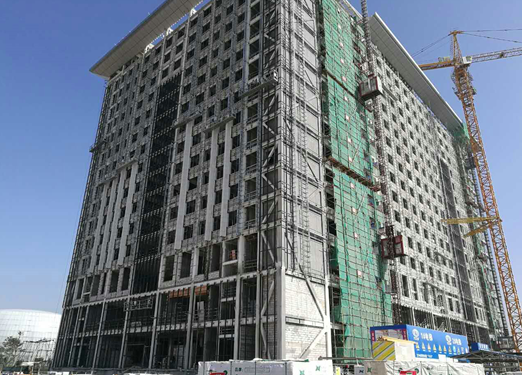 昭通建投發(fā)展大廈項目攻堅克難迎接挑戰(zhàn)力爭完成目標任務(wù)