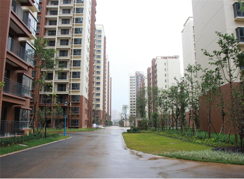 昭陽區(qū)2013~2017年棚戶區(qū)改造安置點荷花和平正式移交鳳凰社區(qū)辦事處