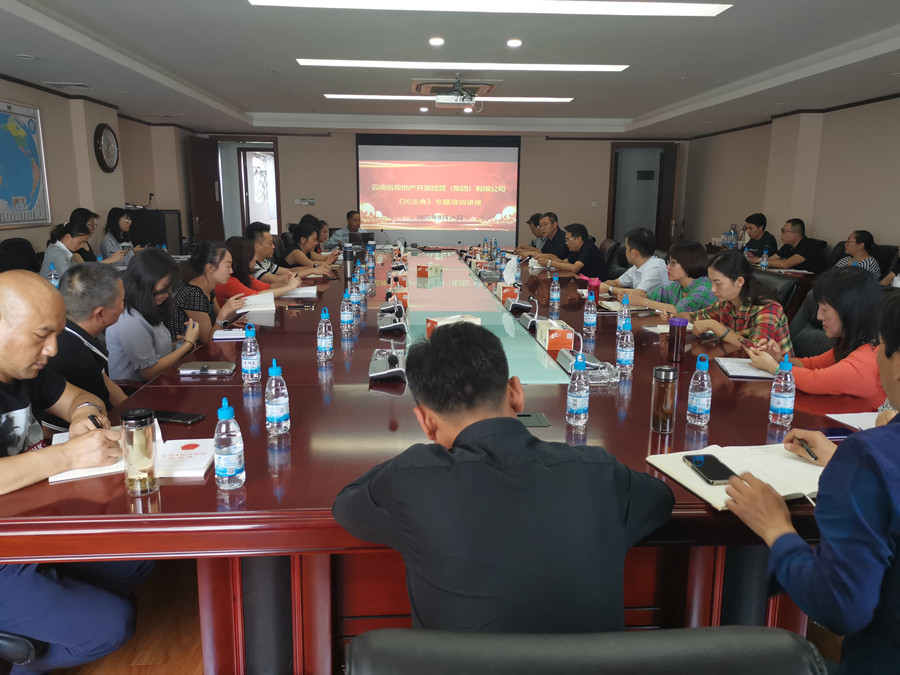 公司開展《民法典》專題培訓(xùn)