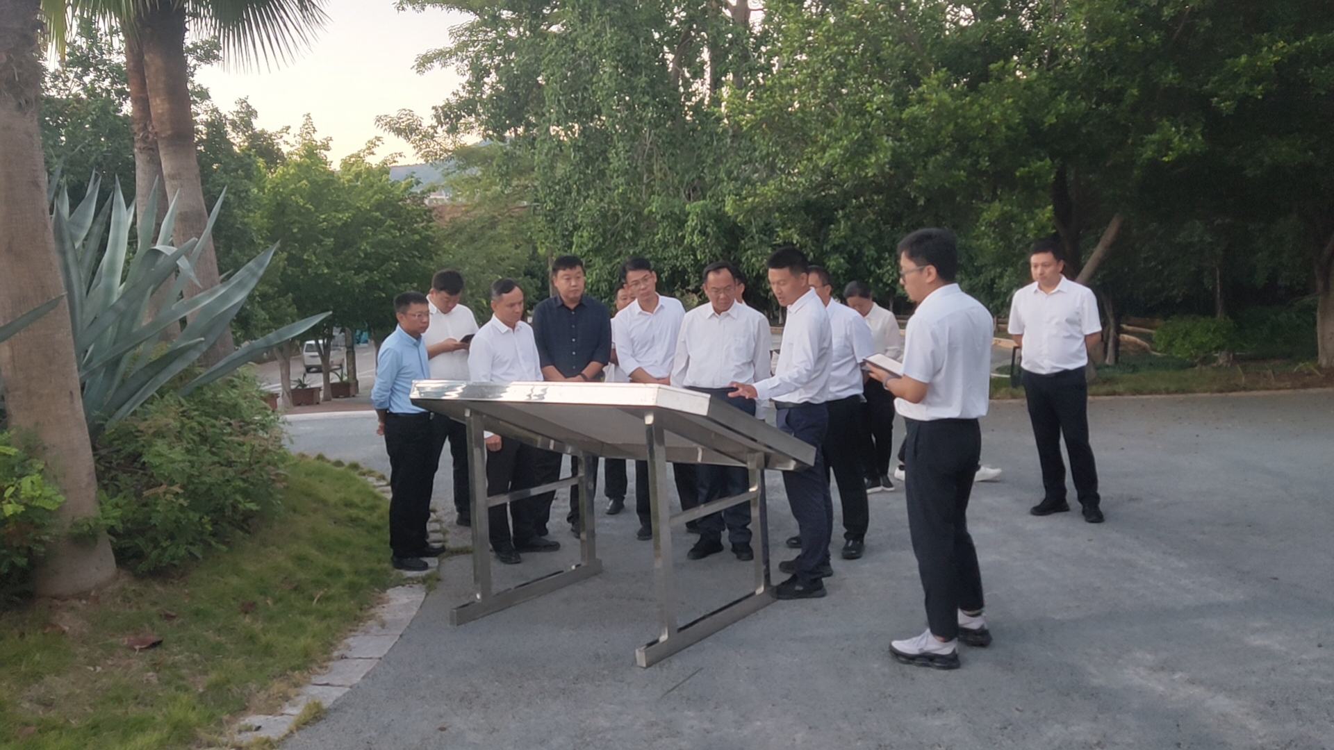 玉溪市委書記王力調(diào)研建投·四季錦府項目